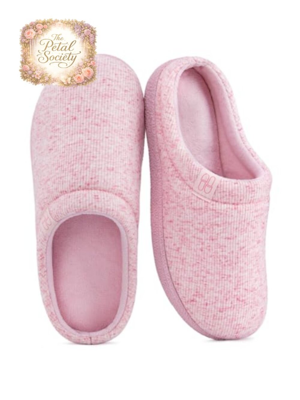 Knit Memory Foam Slippers Warm Soft Anti-Slip House Shoes